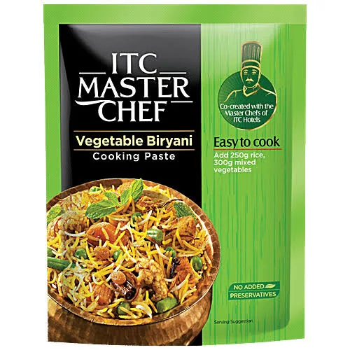 ITC Master Chef Vegetable Biryani Cooking Paste - Ready To Cook 80 g